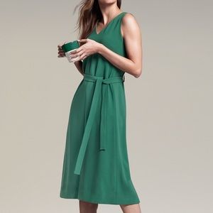 MMLaFleur Susan Dress Ivy Green XS